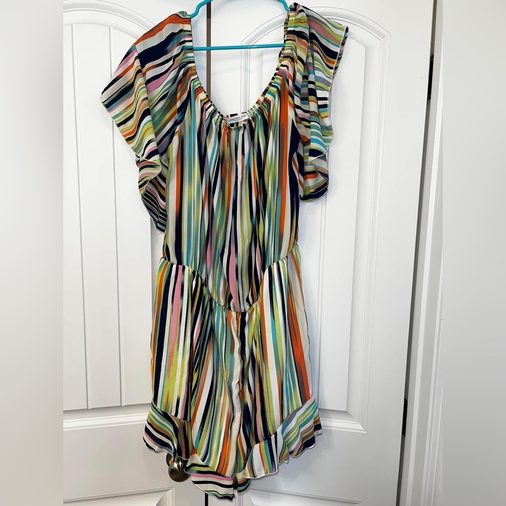 Chic Soul Down by the ocean romper NWOT